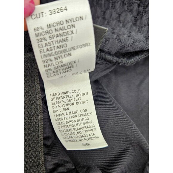 New Athena Tank One Piece Swimsuit Womens 12 Black Bathing Suit Plus - Picture 12 of 12